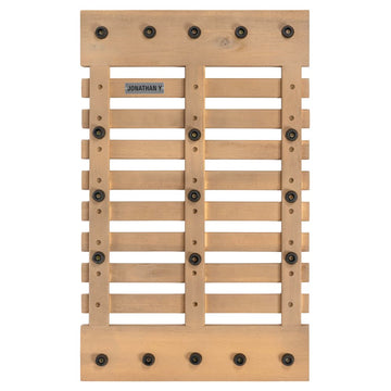 Paige Modern Classic Acacia Wood Slat Mat